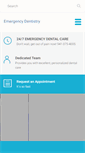 Mobile Screenshot of emergencydentistry.com